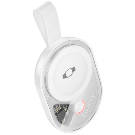 แท่นชาร์จนาฬิกาสมาร์ทวอทช์ HOCO HK84 สำหรับ APPLE WATCH 1-10, ULTRA, SE สีขาว_0
