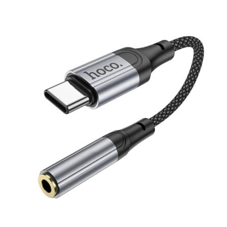 ตัวแปลงหูฟัง TYPE-C TO AUX 3.5MM HOCO LS36 ชิป DAC คุณภาพเสียง HIFI รองรับการโทรและฟังเพลง_0