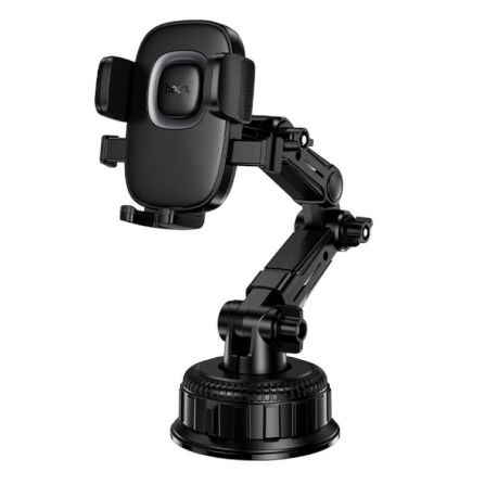 ที่จับโทรศัพท์ HOCO H89 ฐานสุญญากาศใหญ่พิเศษ 90MM ปรับมุม 3 แกน หมุนได้ 360° ติดกระจก / คอนโซล_0