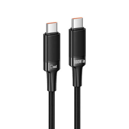 สายชาร์จเร็ว HOCO U153 TYP-C TO TYPE-C รองรับกำลังไฟ PD 100W ยาว 1.2 เมตร สำหรับโน้ตบุ๊ก แท็บเล็ต สมาร์ทโฟน_0