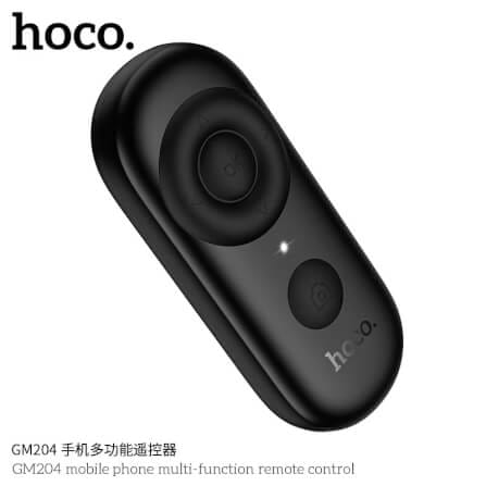 รีโมทควบคุมสมาร์ทโฟนไร้สาย HOCO GM204 BLUETOOTH 5.4 ใช้งานอเนกประสงค์ รองรับทั้ง IOS / ANDROID สีดำ_1