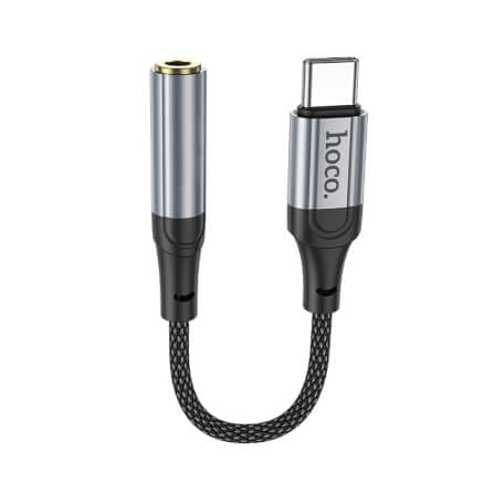 ตัวแปลงหูฟัง TYPE-C TO AUX 3.5MM HOCO LS36 ชิป DAC คุณภาพเสียง HIFI รองรับการโทรและฟังเพลง_1