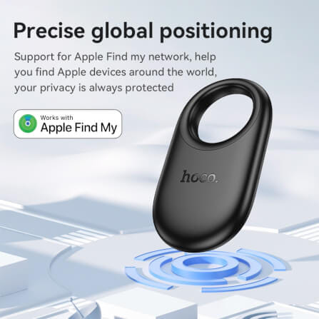 อุปกรณ์ติดตามจีพีเอส HOCO E94 GPS TAG สำหรับ APPLE IOS สีดำ_2