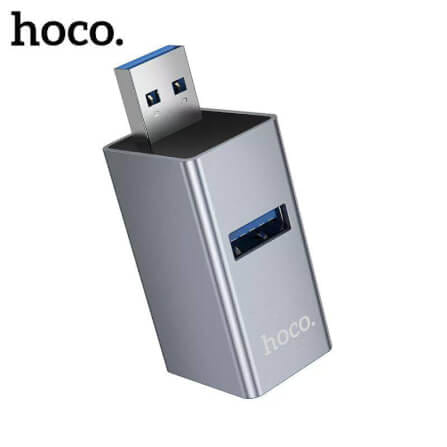อุปกรณ์เชื่อมต่อ 3IN1 HOCO HB54 USB TO USB 3.0 + USB 2.0 X 2 ความเร็วสูง 5GBPS_2