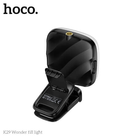 ไฟ LED อเนกประสงค์ HOCO K29 สีดำ ปรับความสว่างได้ 9 ระดับ หมุนได้ 360°_3