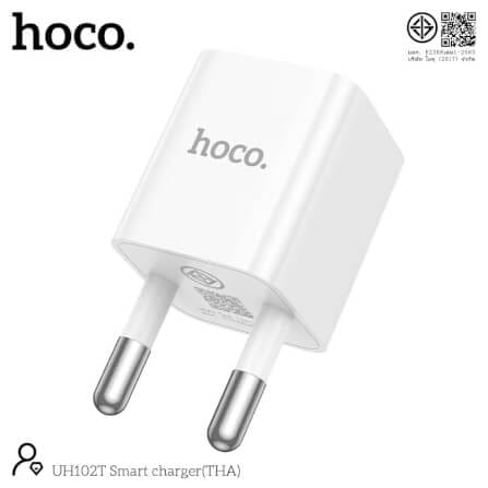 หัวชาร์จ HOCO UH102T จ่ายไฟ 1 แอมป์ 1A สำหรับอุปกรณ์ขนาดเล็ก เช่น หูฟัง TWS ปากกา ลำโพง โคมไฟ_3