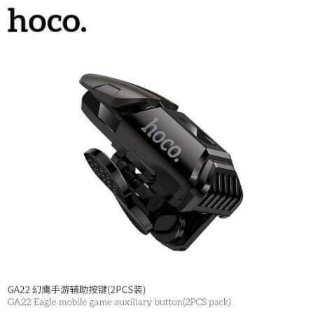 ปุ่มช่วยยิงเกมมือถือ 2 ชิ้น HOCO GA22 รองรับมือถือ 4-7 นิ้ว ช่วยเพิ่มความแม่นยำ เล่นลื่น ยิงไว_3