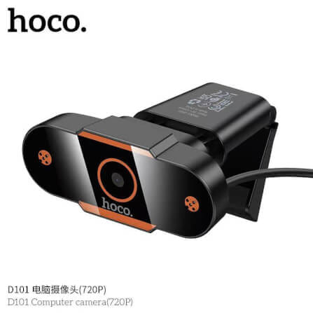 กล้องเว็บแคม HD 720P 1MP HOCO D101 ไมโครโฟนตัดเสียงรบกวน ENC 30FPS_3