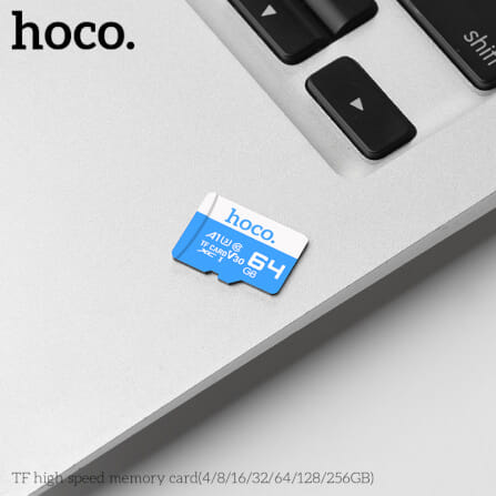 การ์ดหน่วยความจำ MICRO SD HOCO 64GB CLASS 10 ความเร็วสูง สำหรับอุปกรณ์ดิจิทัล_4