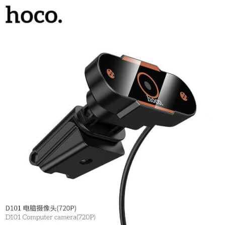 กล้องเว็บแคม HD 720P 1MP HOCO D101 ไมโครโฟนตัดเสียงรบกวน ENC 30FPS_4