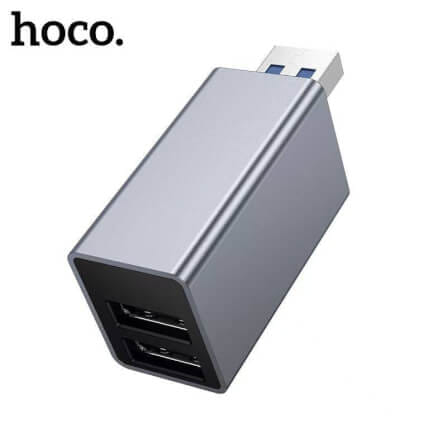 อุปกรณ์เชื่อมต่อ 3IN1 HOCO HB54 USB TO USB 3.0 + USB 2.0 X 2 ความเร็วสูง 5GBPS_4