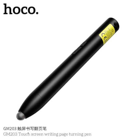 เลเซอร์พอยเตอร์ 2-IN-1 HOCO GM203 พร้อมรีโมทควบคุมการนำเสนอ & ปากกาสไตลัส หน้าจอ LED ระบบส่งสัญญาณ 2.4G_4