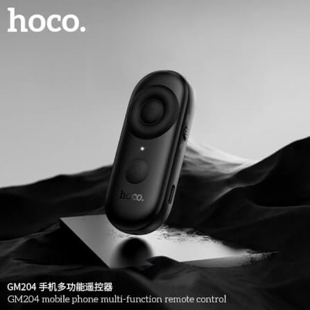รีโมทควบคุมสมาร์ทโฟนไร้สาย HOCO GM204 BLUETOOTH 5.4 ใช้งานอเนกประสงค์ รองรับทั้ง IOS / ANDROID สีดำ_6