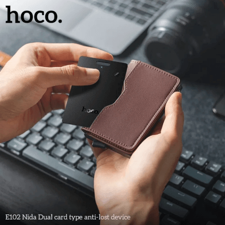 อุปกรณ์ติดตามจีพีเอส HOCO E102 รองรับทั้ง IOS และ ANDROID, บางเฉียบ 2 มม., ชาร์จไร้สาย, กันน้ำระดับ IP68_6