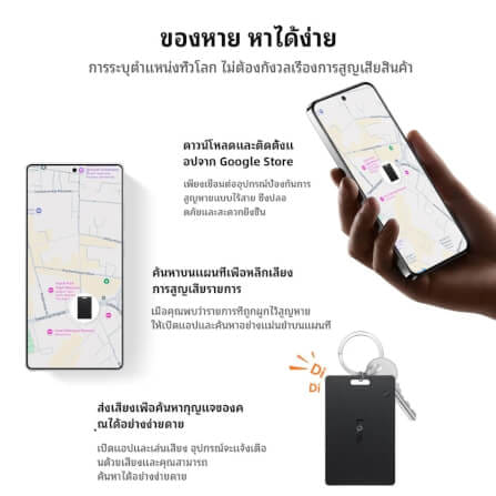 อุปกรณ์ติดตามจีพีเอส HOCO E97A สำหรับระบบ ANDROID รูปแบบการ์ด กันน้ำระดับ IP68 ชาร์จไร้สาย QI WIRELESS_6
