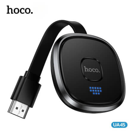 อะแดปเตอร์สะท้อนหน้าจอไร้สาย HOCO UA45 ความละเอียด 1080P 60HZ เชื่อมต่อผ่าน WIFI และ HDMI สำหรับ IOS, ANDROID และ PC_7