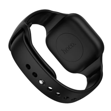 อุปกรณ์ติดตามจีพีเอส HOCO E91E สีดำ GPS TAG แบบสายรัดข้อมือ รองรับ APPLE FIND MY NETWORK สำหรับเด็กและผู้สูงอายุ_7