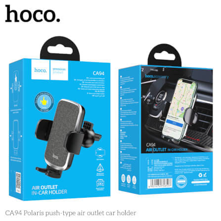 ที่จับโทรศัพท์ HOCO CA94 แบบติดช่องแอร์ ปรับมุมมอง 360° รองรับมือถือขนาดจอ 6.7 นิ้ว_8