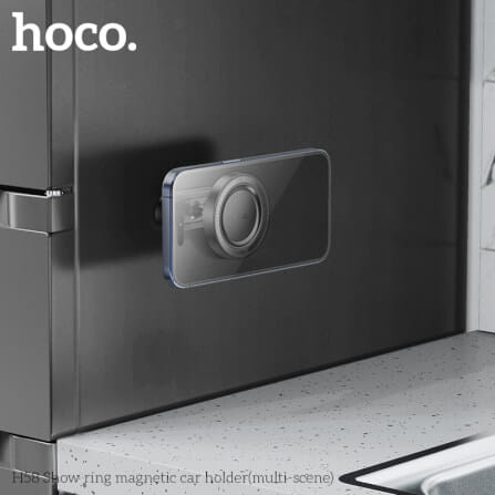 ที่จับมือถือแบบแม่เหล็ก MAGSAFE HOCO H58 ใช้ติดได้หลายสถานการณ์ ตู้เย็น รถยนต์ พื้นผิวเรียบต่างๆ_8