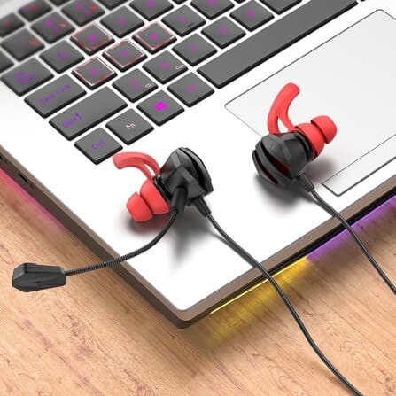 หูฟังเกมมิ่ง HOCO M105 ไมโครโฟน HD ถอดออกได้ สายแจ็ค AUX 3.5 MM ยาว 1.2 เมตร_8