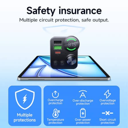 บลูทูธรถยนต์ + หัวชาร์จในรถ 2IN1 HOCO E86 ชาร์จเร็ว PD 30W + QC 3.0 รองรับแฟลชไดรฟ์ TF CARD สีดำ_8