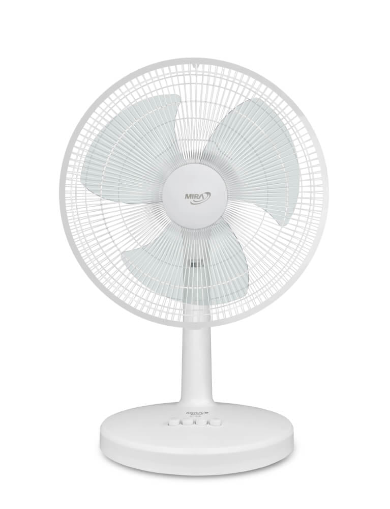 พัดลมตั้งโต๊ะ 16 นิ้ว MIRA M-1613 WHITE