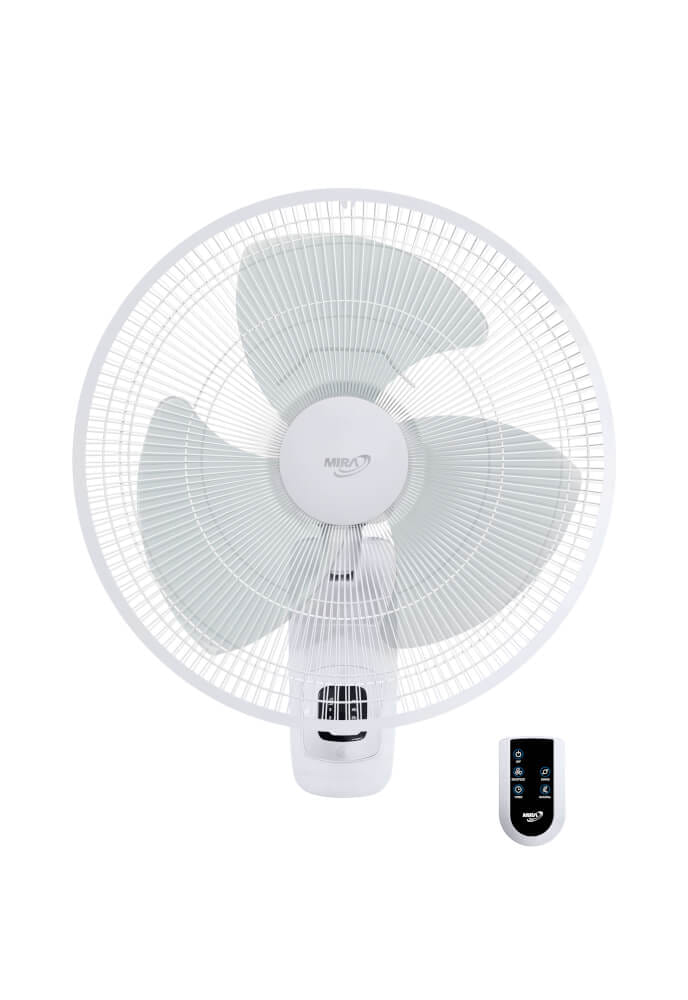 พัดลมติดผนัง 18 นิ้ว MIRA M-1832R รีโมท WHITE