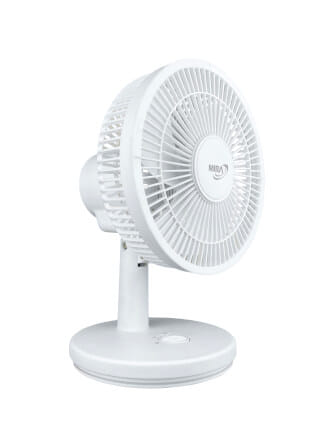 พัดลมตั้งโต๊ะ 8 นิ้ว MIRA M-71 WHITE_2