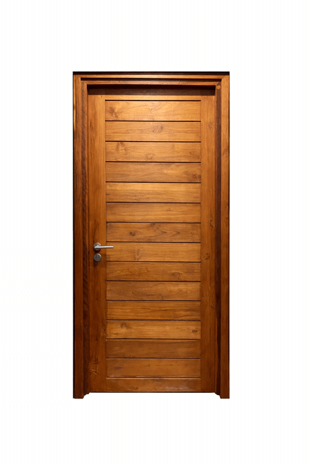 ประตูไม้สัก PAREENA DECOR รุ่น 0029 ขนาด 80X200 ซม._0