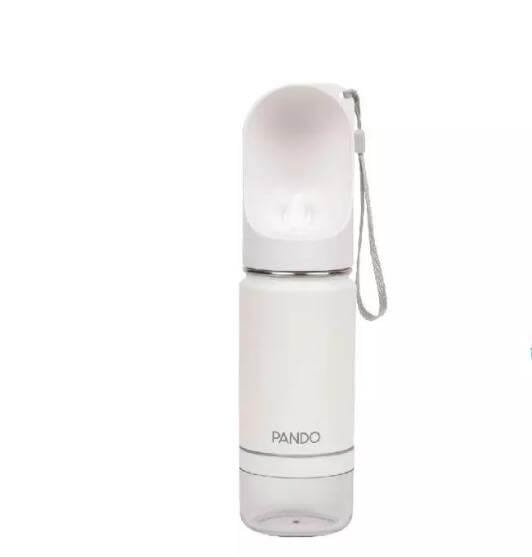 ขวดน้ำเก็บความเย็นสำหรับสัตว์เลี้ยง PANDO 295มล.,สีขาว_0