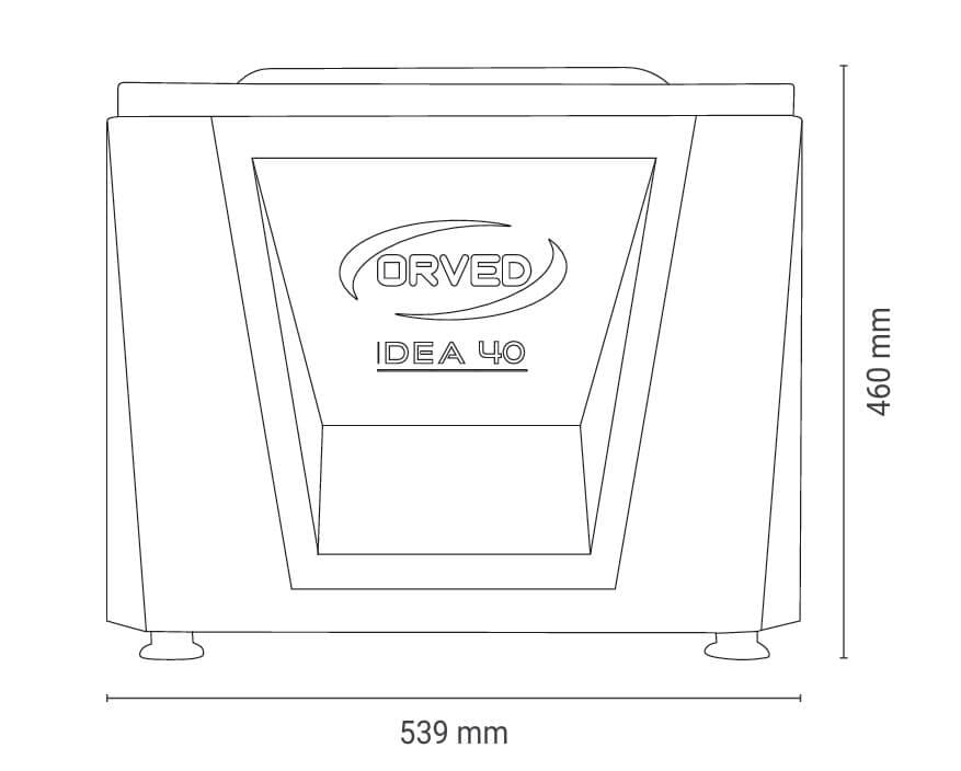 เครื่องซีลสูญญากาศ ORVED รุ่น IDEA 40_2