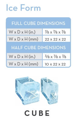 เครื่องทำน้ำแข็ง  ICE-O-MATIC รุ่น CIM435HA กำลังการผลิต 161 กก./วัน_4