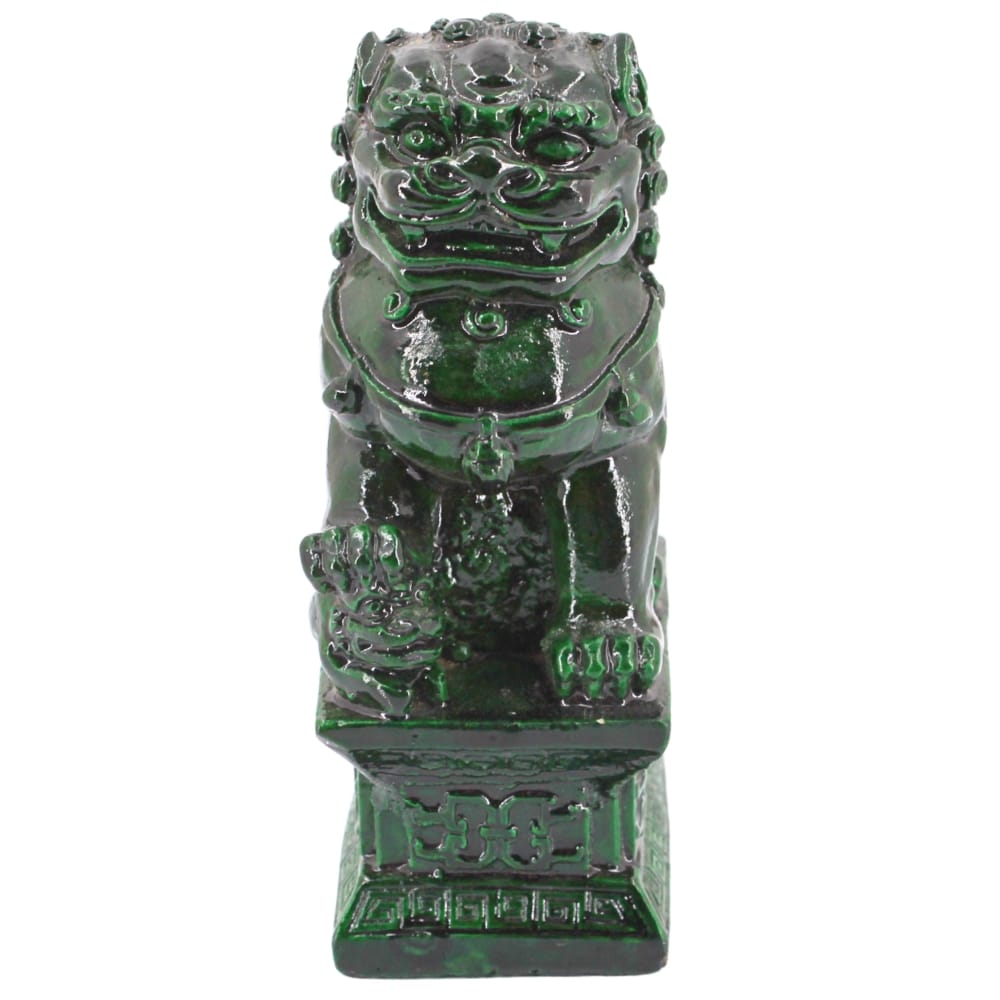 สิงโตหยก KORAT SANGSUWAN POTTERY 11.5 ซม. รุ่น THKSP027 สีเขียวอ่อน_0