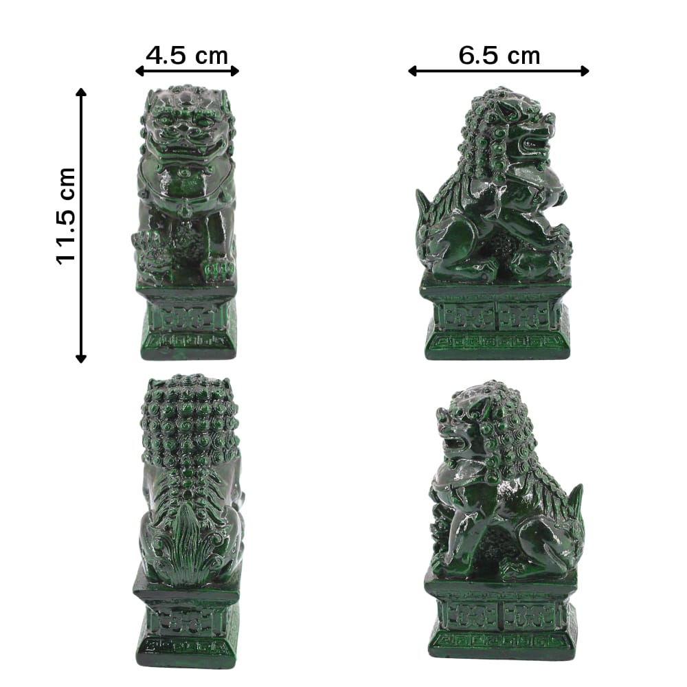 สิงโตหยก KORAT SANGSUWAN POTTERY 11.5 ซม. รุ่น THKSP027 สีเขียวอ่อน_1