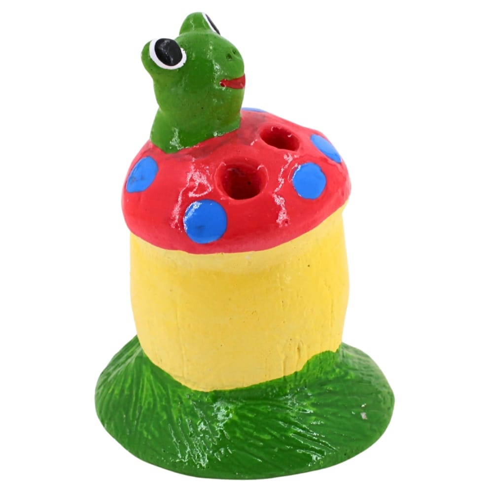 ตุ๊กตาปูนตกแต่งหนอน KORAT SANGSUWAN POTTERY รุ่น THKSP014 10 ซม. หลากสี