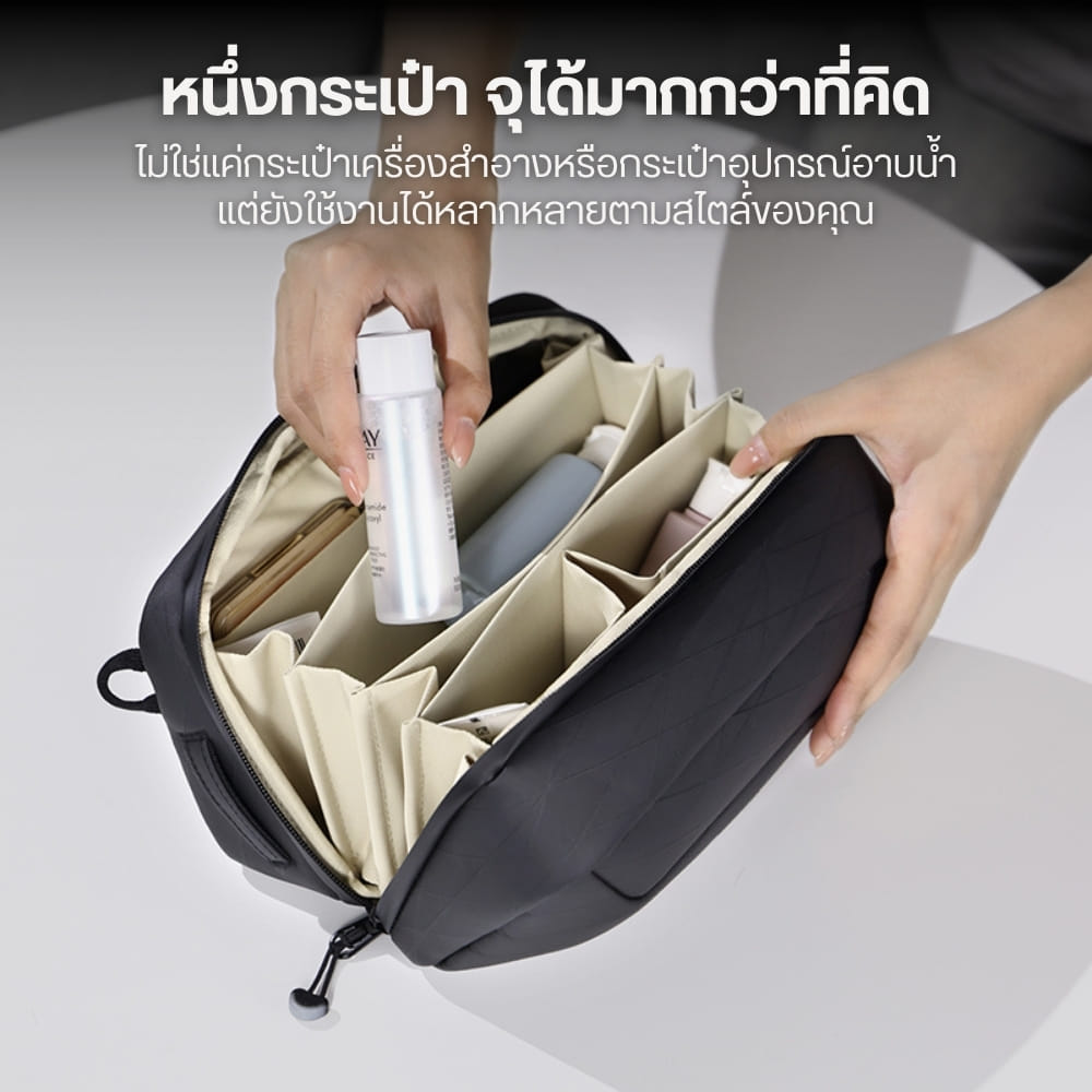 กระเป๋ากล้องพกพา ULANZI BT02 สีดำ ความจุ 2L_7