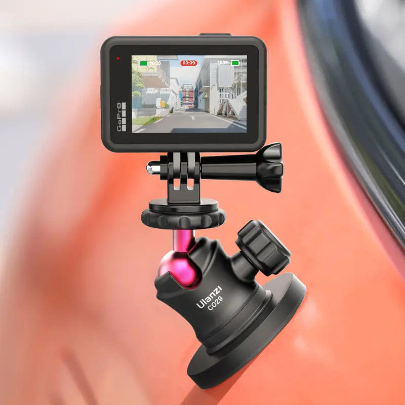 ขาติดกล้อง ULANZI C029 รองรับ GOPRO ขนาดพกพา สีดำ