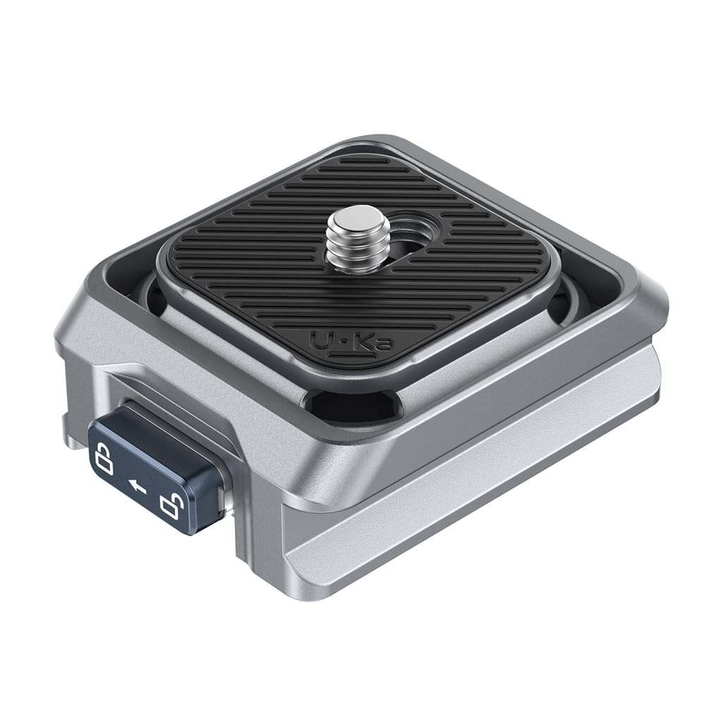 เพลทกล้อง ULANZI C061 เพลทปลดเร็ว สีดำ ต่อขาตั้ง สำหรับไม้กันสั่น DJI RS SERIES_0