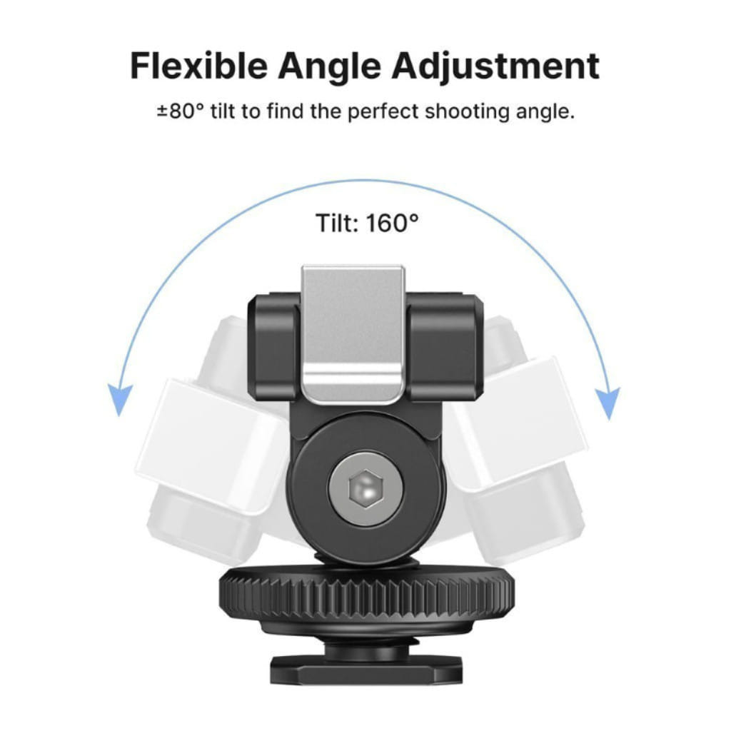 ตัวแปลง ULANZI CA22 สำหรับต่อกล้อง DJI ACTION 3/4 กับช่อง COLDSHOE และ ขาตั้ง