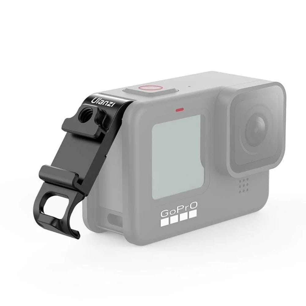 ฝาปิดแบตเตอรี่ ULANZI G9-6 BATTERY DOOR สำหรับ GOPRO HERO 12 / 11 / 10 / 9 พร้อม COLD SHOE เกลียว 1/4 นิ้ว และช่อง USB-C