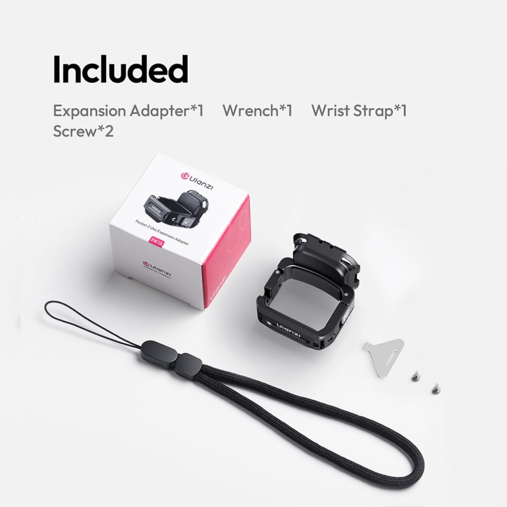 อะแดปเตอร์ ตัวแปลงต่อกล้อง ULANZI PK13 สำหรับDJI OSMO POCKET 4 /3 ระบบ UKA QUICK RELEASE สำหรับถ่ายภาพ วิดีโอ_5