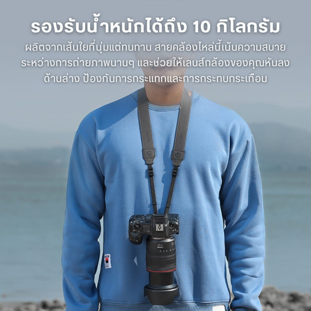 เพลทปลดเร็วกล้อง ULANZI UKA06 พร้อมสายคล้อง รองรับระบบ UKA และ F38