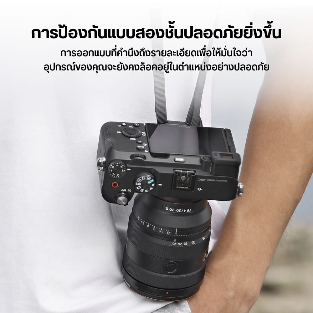 เพลทปลดเร็วกล้อง ULANZI UKA06 พร้อมสายคล้อง รองรับระบบ UKA และ F38_3