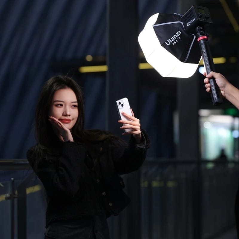 ซอฟต์บ็อกซ์ โคมร่มกลม ULANZI ASL30 กรองแสง 30 ซม. MINI BOWEN MOUNT ถ่ายภาพ วิดีโอ ให้แสงนุ่ม_5