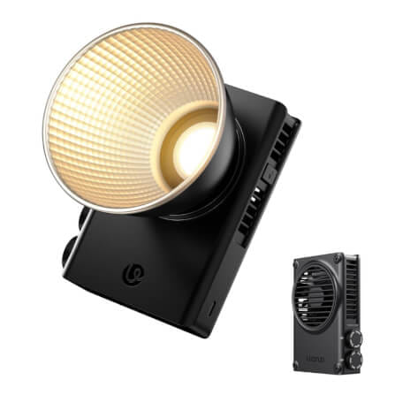 ไฟ COB ULANZI กำลังไฟ 100W C01 ขนาดพกพา สีดำ_0