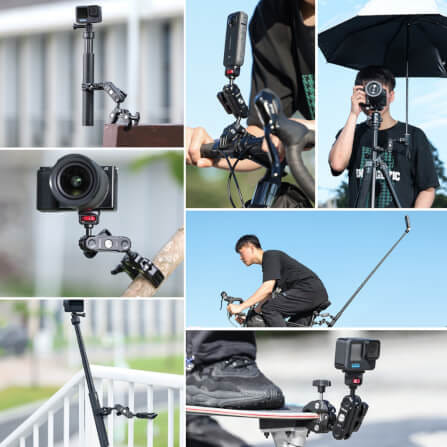 แคลมป์แบบหนีบ ULANZI C017 สำหรับกล้อง อุปกรณ์เสริม สีดำ_4