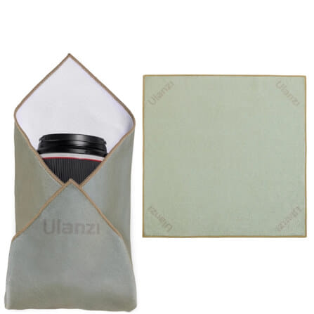 ผ้าเช็ดเลนส์ ULANZI CM009 ขนาด 45*45 ซม. สีเขียว_0