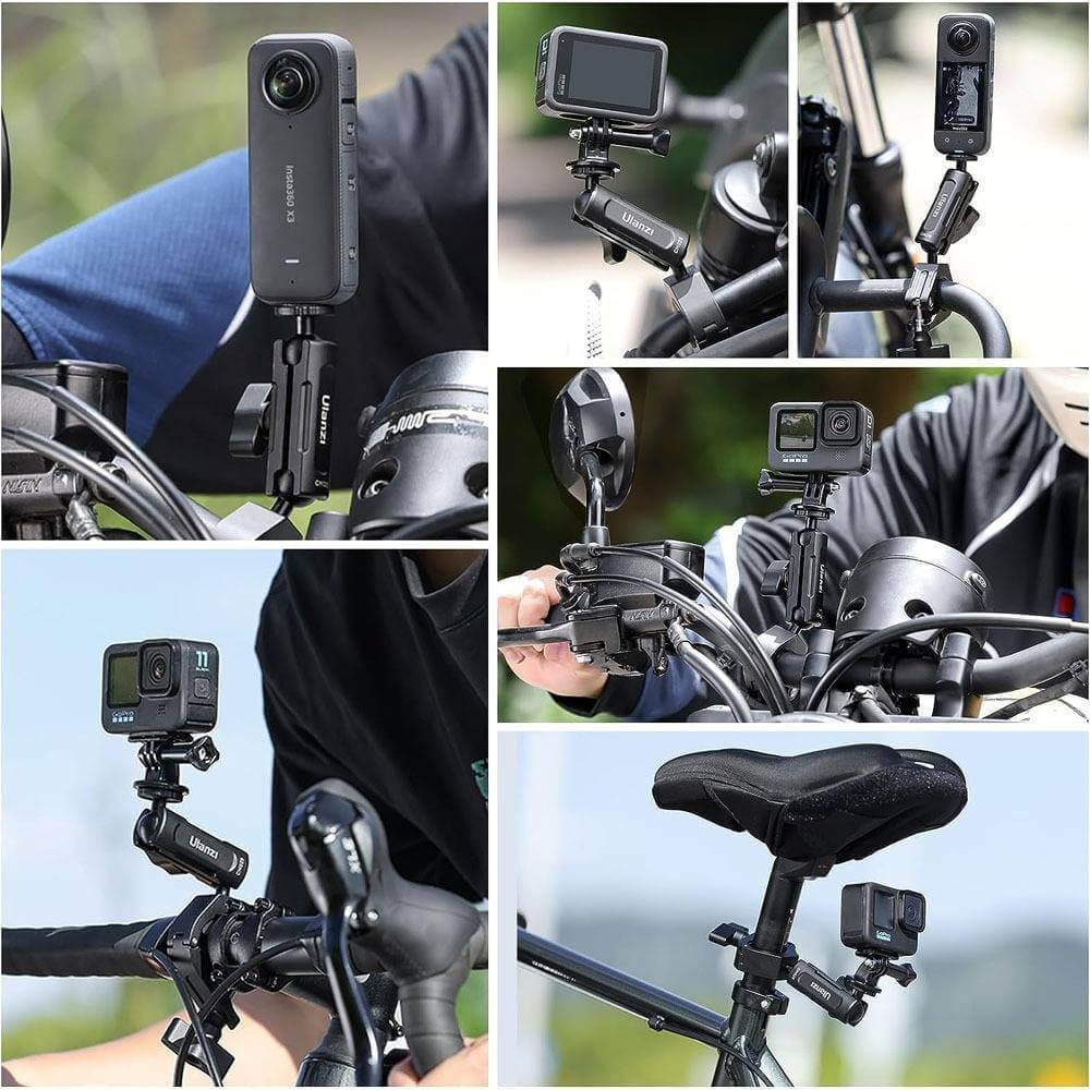 แคลมป์แบบหนีบ ULANZI CM025 สำหรับ GOPRO สีดำ