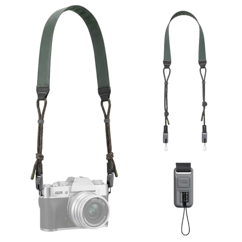 สายคล้องกล้อง ULANZI CSS2 ระบบ U-SNAP QUICK RELEASE สีเขียว_10