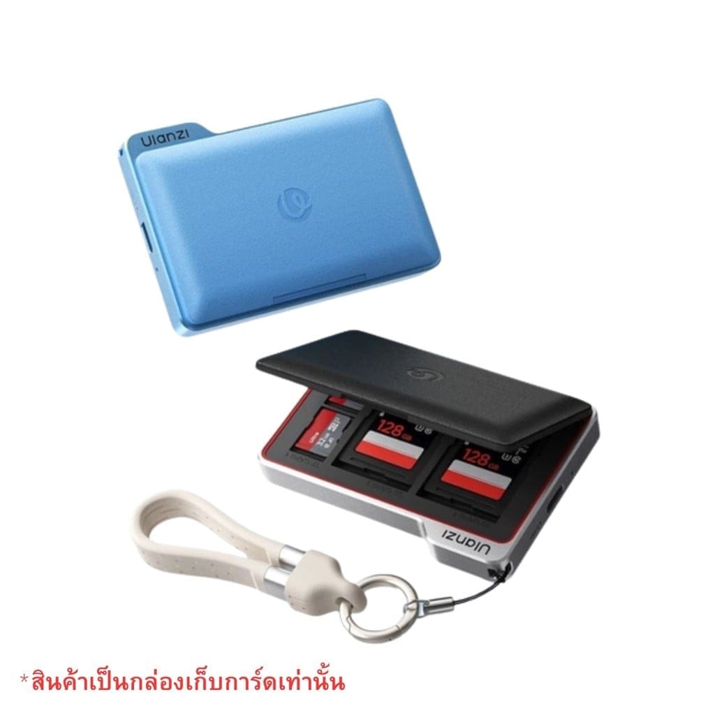 การ์ดรีดเดอร์ ULANZI DC01 โอนข้อมูลไว 312MB/S รองรับ SD/TF เก็บได้ถึง 8 ใบ_8